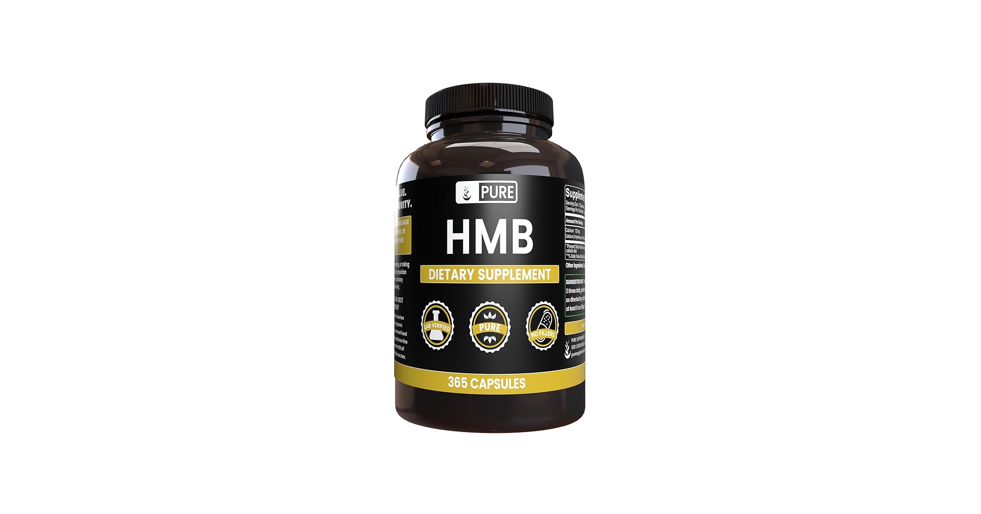 Amazon.com: Pure Original Ingredients HMB (365 Capsules) No